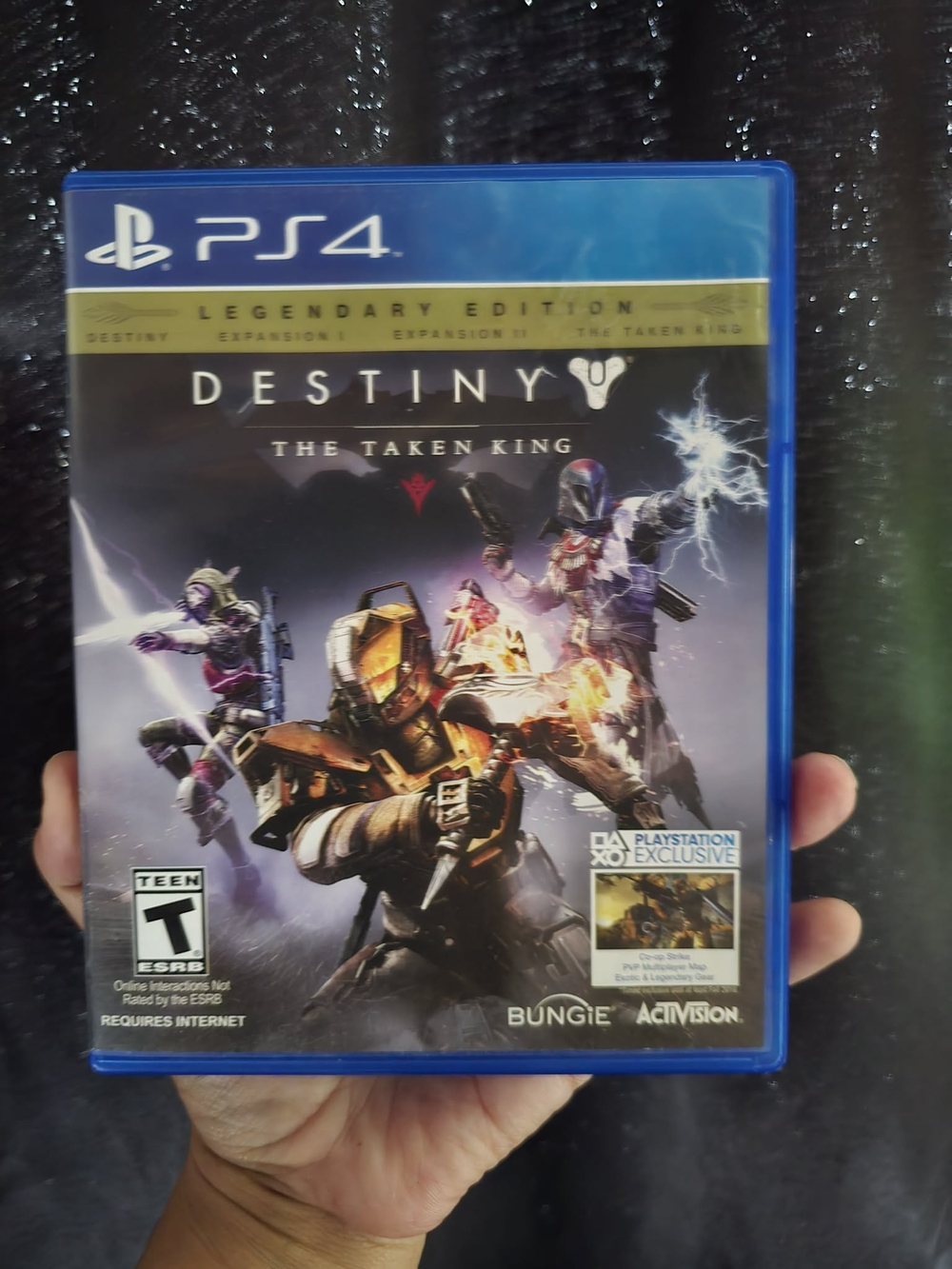 Sony PS4 Destiny: The Taken King - Blue Case